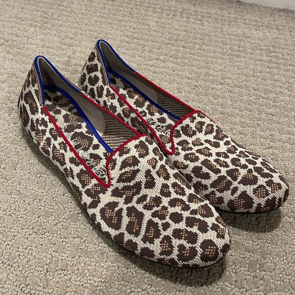 COPY - Rothy’s cheetah print loafers